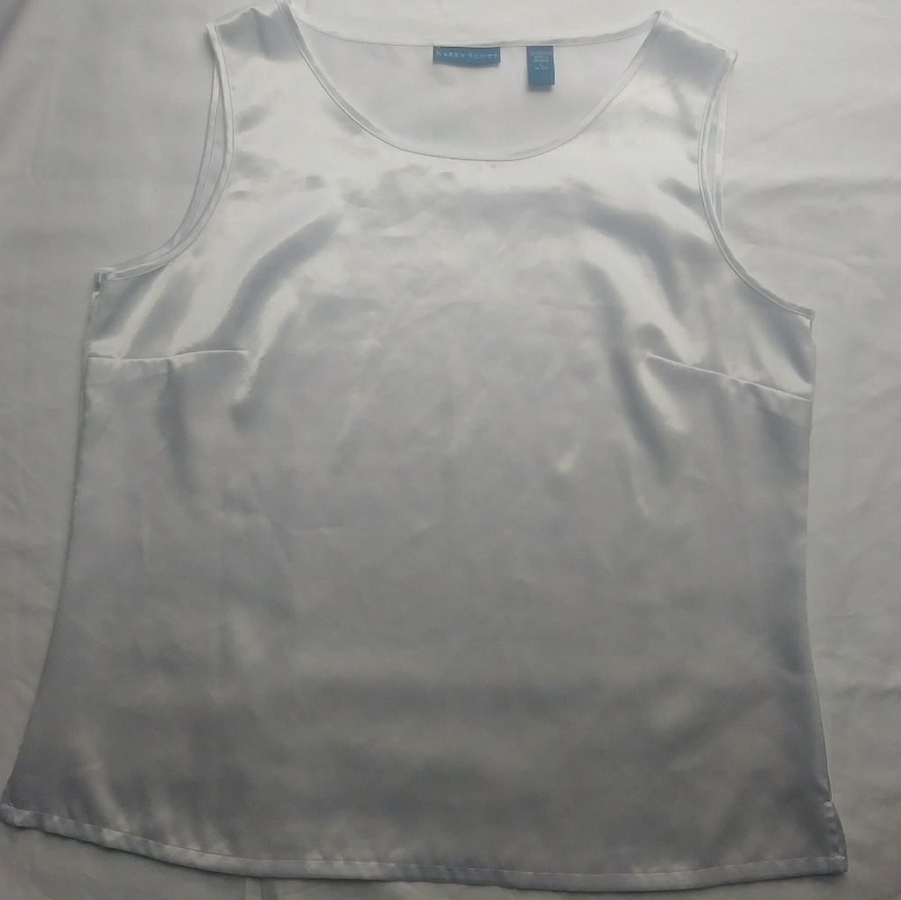 KAREN SCOTT Women Tank Top SZ L